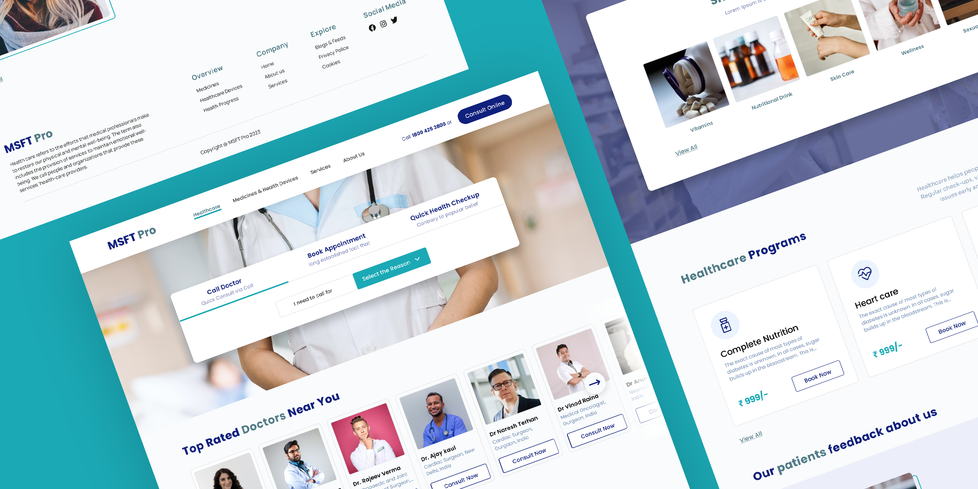 Website Phòng khám & Bệnh viện